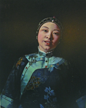 福建水师军官之女肖像